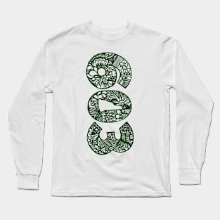 603_drkgrn Long Sleeve T-Shirt